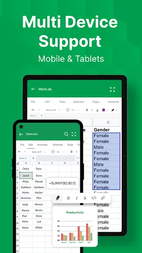 Скриншот 8 — XLSX Reader: XLS Viewer