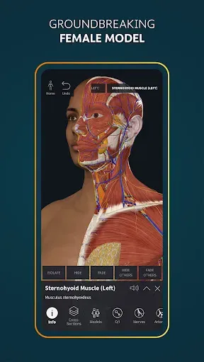 Скриншот 1 — Complete Anatomy - Learn in 3D