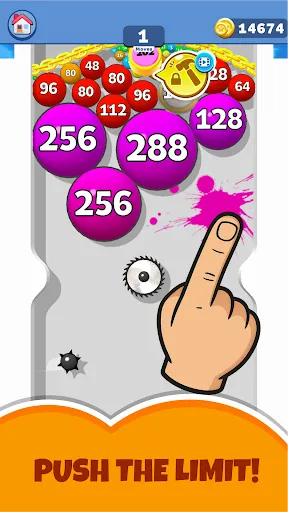 Скриншот 6 — Puff Up - Balloon puzzle game