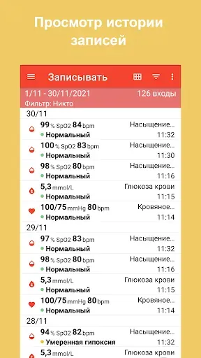 Скриншот 6 — Жизненно важные признаки