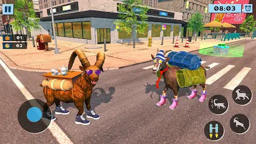 Скриншот 6 — Super Goat Hero Simulator Game