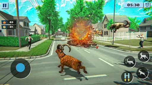 Скриншот 8 — Super Goat Hero Simulator Game