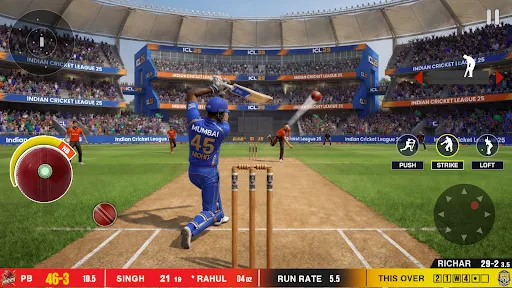 Скриншот 1 — Indian Cricket League 2025