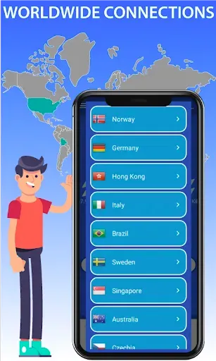 Скриншот 3 — VPN Proxy master Server & Fast