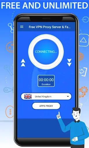 Скриншот 4 — VPN Proxy master Server & Fast