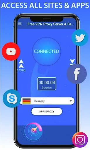Скриншот 6 — VPN Proxy master Server & Fast