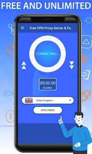 Скриншот 8 — VPN Proxy master Server & Fast
