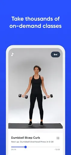 Скриншот 3 — Aaptiv: Fitness for Everyone
