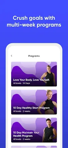 Скриншот 4 — Aaptiv: Fitness for Everyone