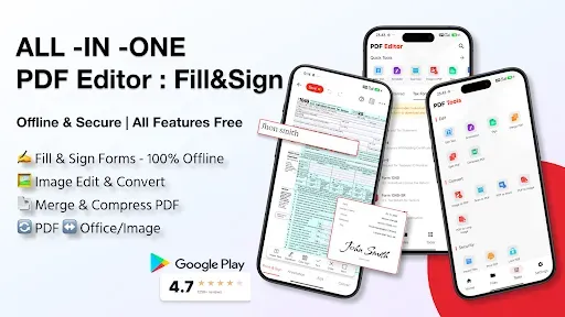 Скриншот 1 — PDF Editor: Fill, Sign & Scan