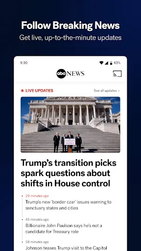 Скриншот 6 — ABC News: Breaking News Live