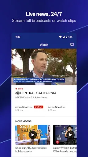 Скриншот 4 — ABC30 Central CA