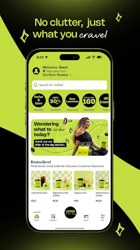 Скриншот 2 — abcoffee: Grab & Go Coffee