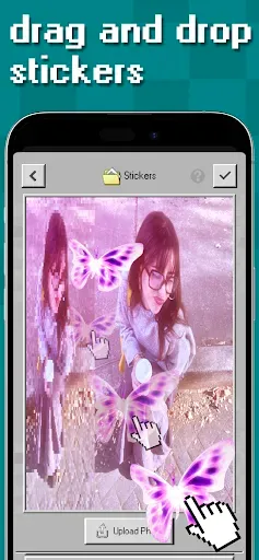 Скриншот 3 — y2k: 2000s photo editor