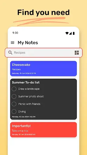 Скриншот 8 — Note It: Заметки, задачи