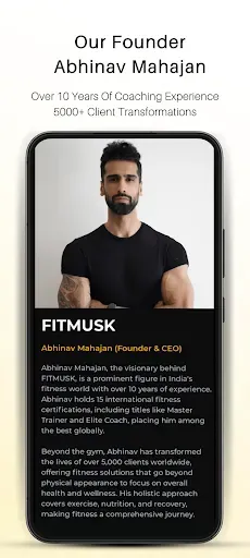 Скриншот 2 — FITMUSK