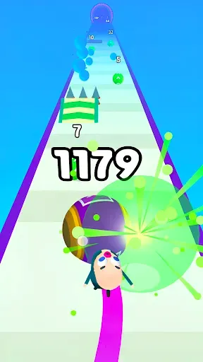 Скриншот 3 — Alphabet Run: Rolling Balls