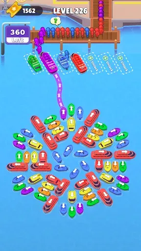 Скриншот 2 — Boat Craze: Traffic Escape