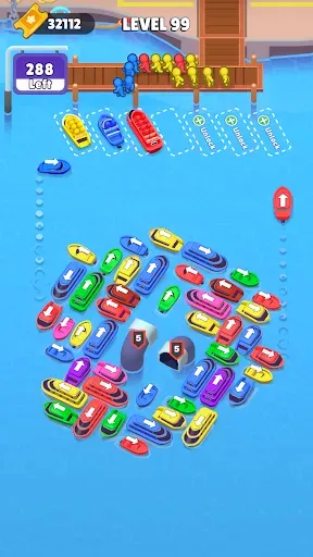 Скриншот 3 — Boat Craze: Traffic Escape