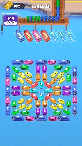 Скриншот 4 — Boat Craze: Traffic Escape