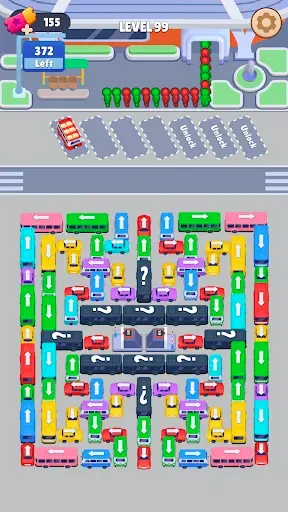 Скриншот 3 — Bus Sort: Car Parking Jam