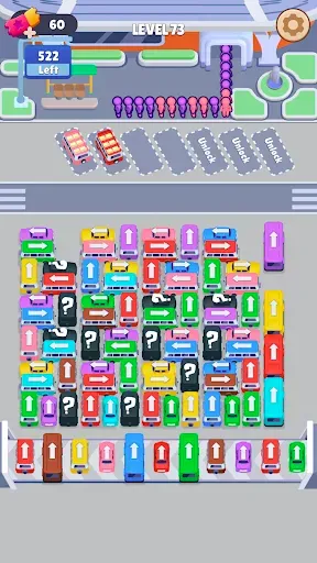 Скриншот 5 — Bus Sort: Car Parking Jam