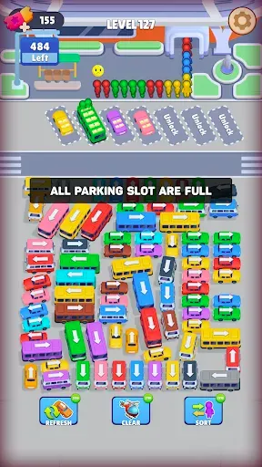 Скриншот 8 — Bus Sort: Car Parking Jam