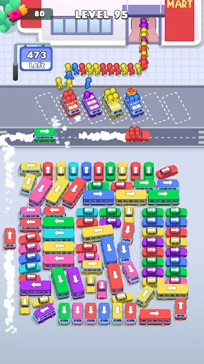 Скриншот 1 — Bus Escape - Кар Паркинг