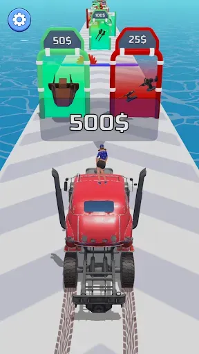 Скриншот 1 — Build A Car: Car Racing
