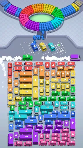 Скриншот 1 — Crowd Escape: Bus Puzzle