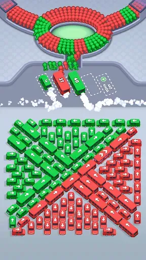 Скриншот 2 — Crowd Escape: Bus Puzzle