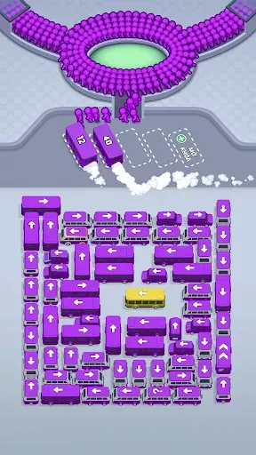 Скриншот 3 — Crowd Escape: Bus Puzzle