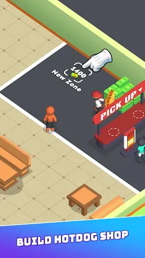 Скриншот 2 — Hotdog Bitte: Idle Tycoon