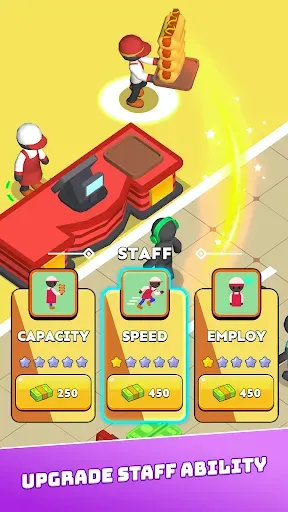 Скриншот 4 — Hotdog Bitte: Idle Tycoon