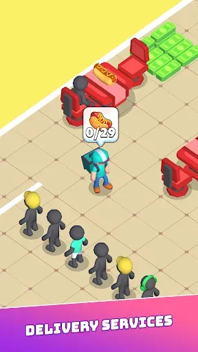 Скриншот 5 — Hotdog Bitte: Idle Tycoon