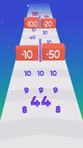 Скриншот 2 — Numbers Merge: Plus and Run!