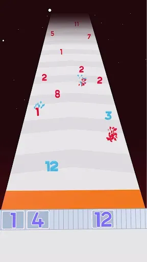 Скриншот 3 — Numbers Merge: Plus and Run!