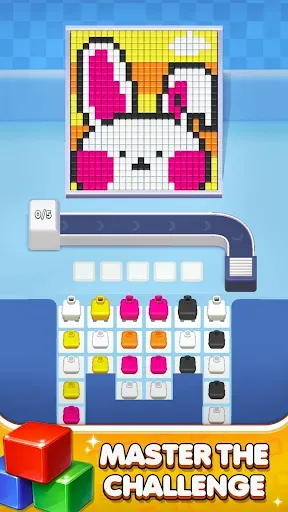 Скриншот 4 — Pixel Escape: Sorting Color