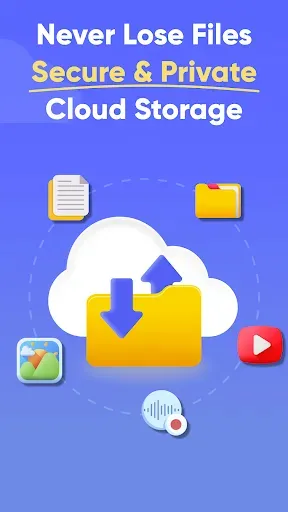 Скриншот 1 — Cloud Drive: Secure Storage