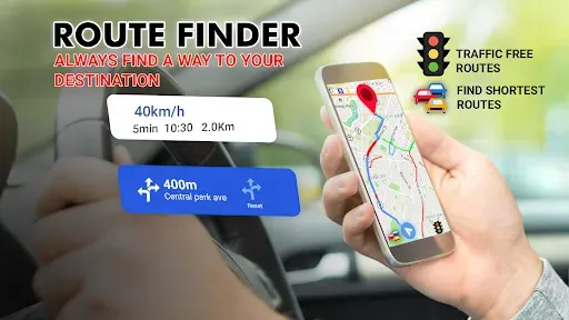 Скриншот 2 — GPS Maps Voice Navigation App