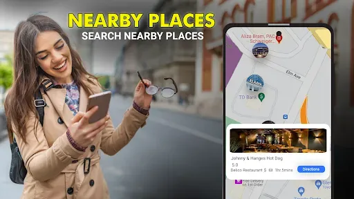 Скриншот 4 — GPS Maps Voice Navigation App
