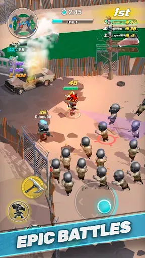 Скриншот 5 — Legends: Fun Shooting Games