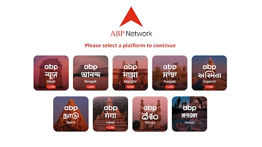 Скриншот 1 — ABPLIVE TV App: LIVE TV & News