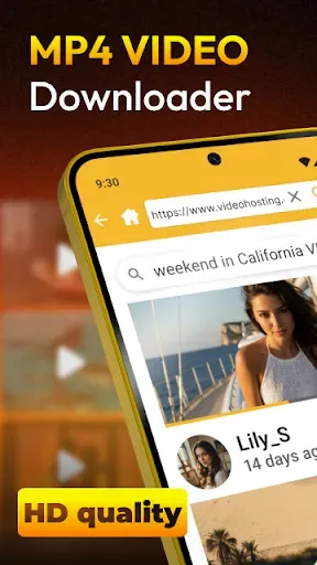 Скриншот 3 — Mp4 Video Downloader & Saver