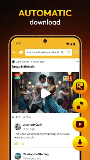 Скриншот 5 — Mp4 Video Downloader & Saver