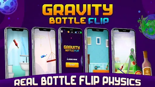 Скриншот 1 — Gravity Bottle Flip