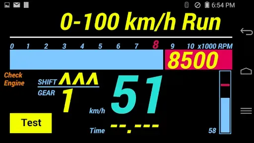 Скриншот 5 — ADD-111R (OBD2 digital dashboa