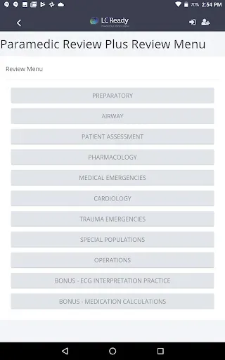 Скриншот 3 — Paramedic Review Plus™