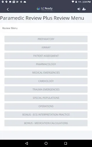 Скриншот 8 — Paramedic Review Plus™