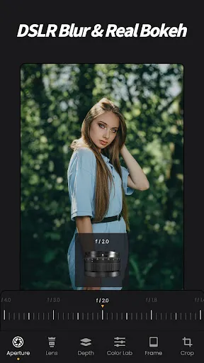 Скриншот 1 — ReLens - Фокус и размытие DSLR